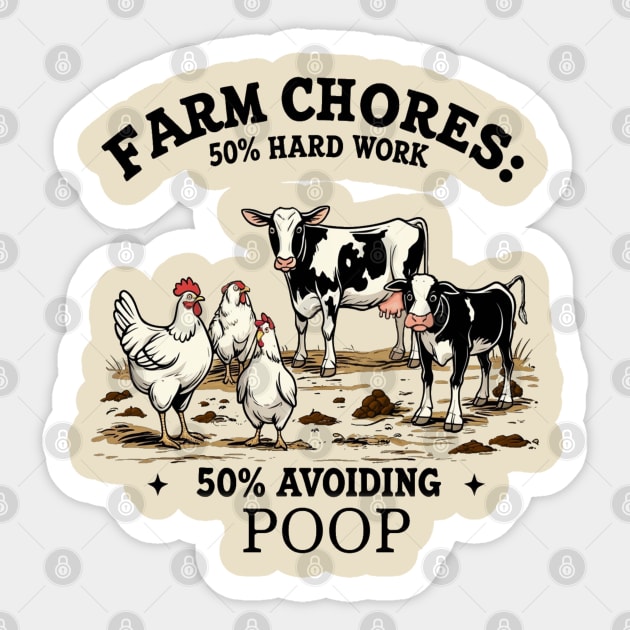 Farm Chores Sticker by faithfamilyhomedesigns